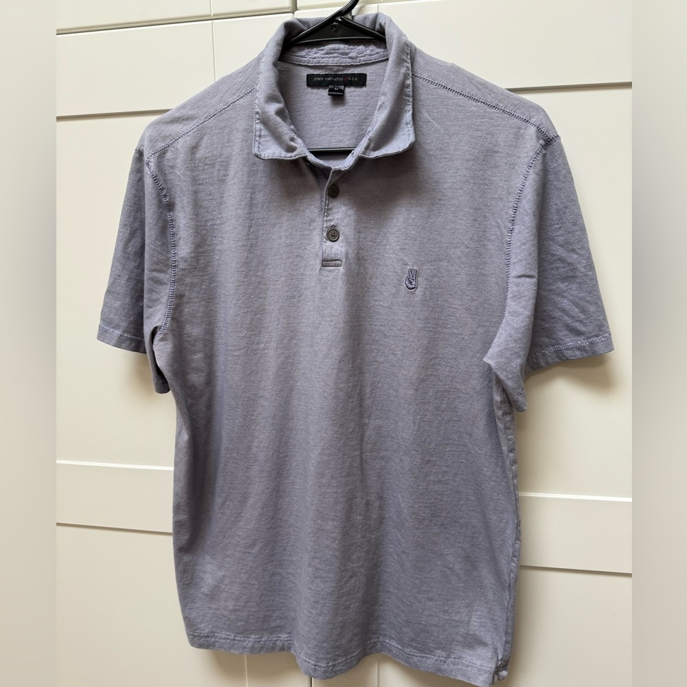Men’s John Varvatos Polo Shirt Short Sleeve - M